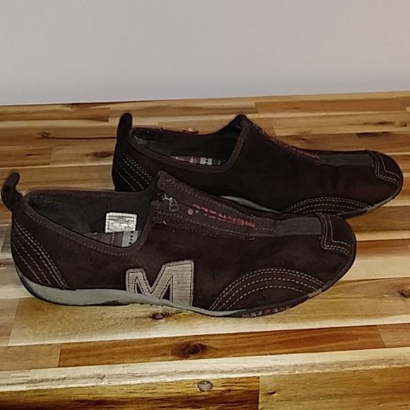 Merrell Brown Athletic Shoes - Picture 1 of 7